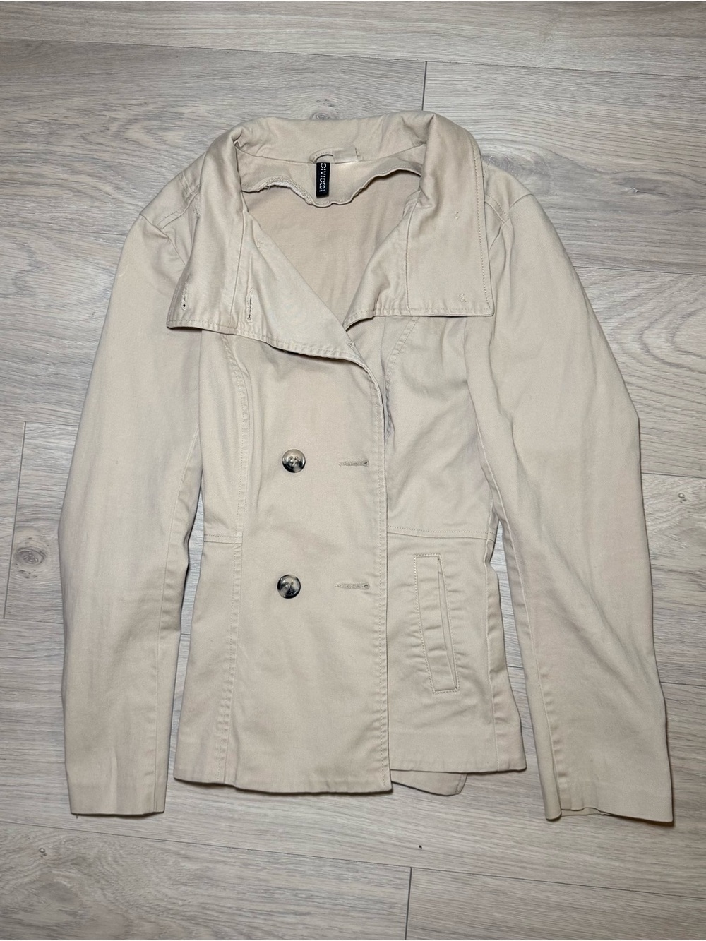 H&M Cream Trench Jacket